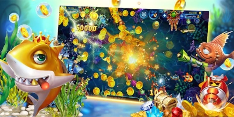Những phần thưởng giá trị cao của bắn cá online